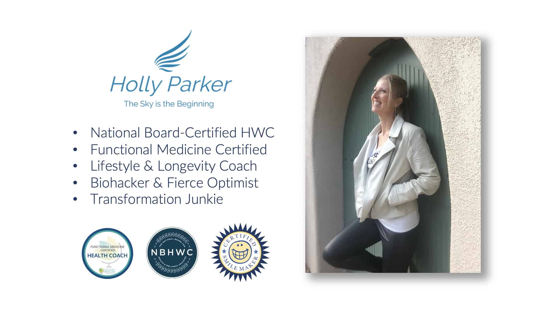 Holly Parker, Board-Certified Health & Wellness Coach